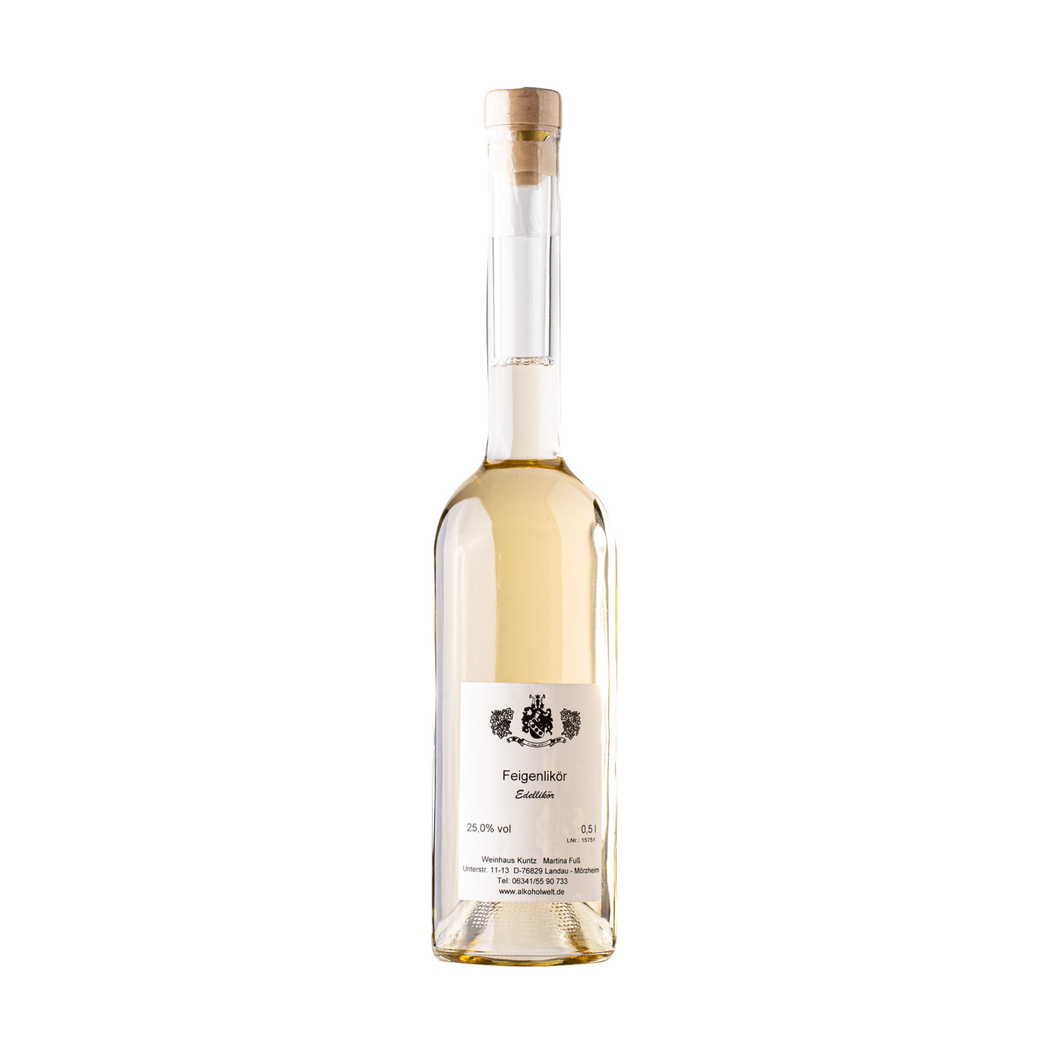 Feigenlikör 0,5l – edler Likör mit Feige, ideal für Cocktails & puren Genuss