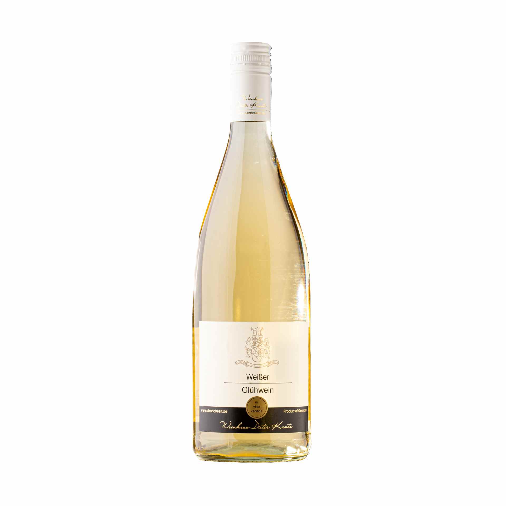 Weißer Glühwein Literflasche vom Weingut kaufen SILBER* –