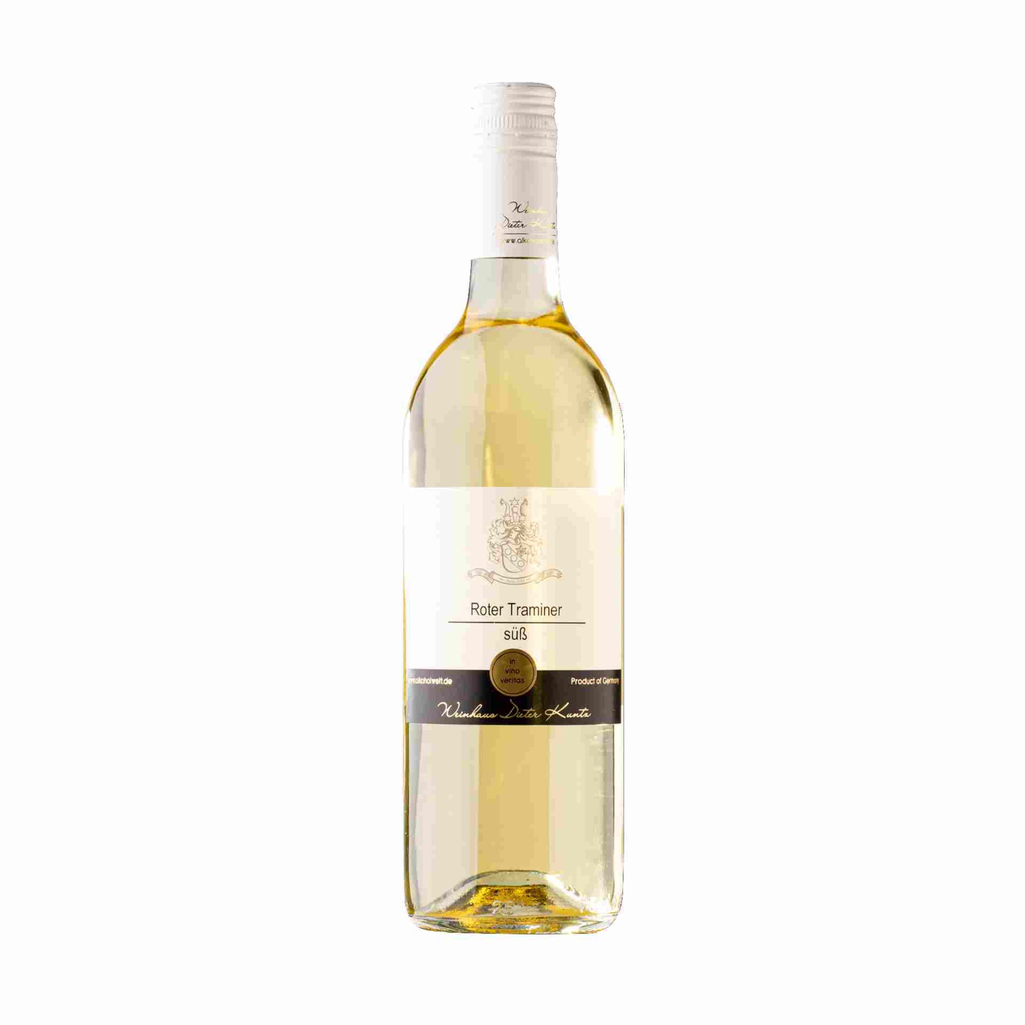 Roter Traminer 2020 süßer Weißwein – fruchtig & leicht, easy drinking