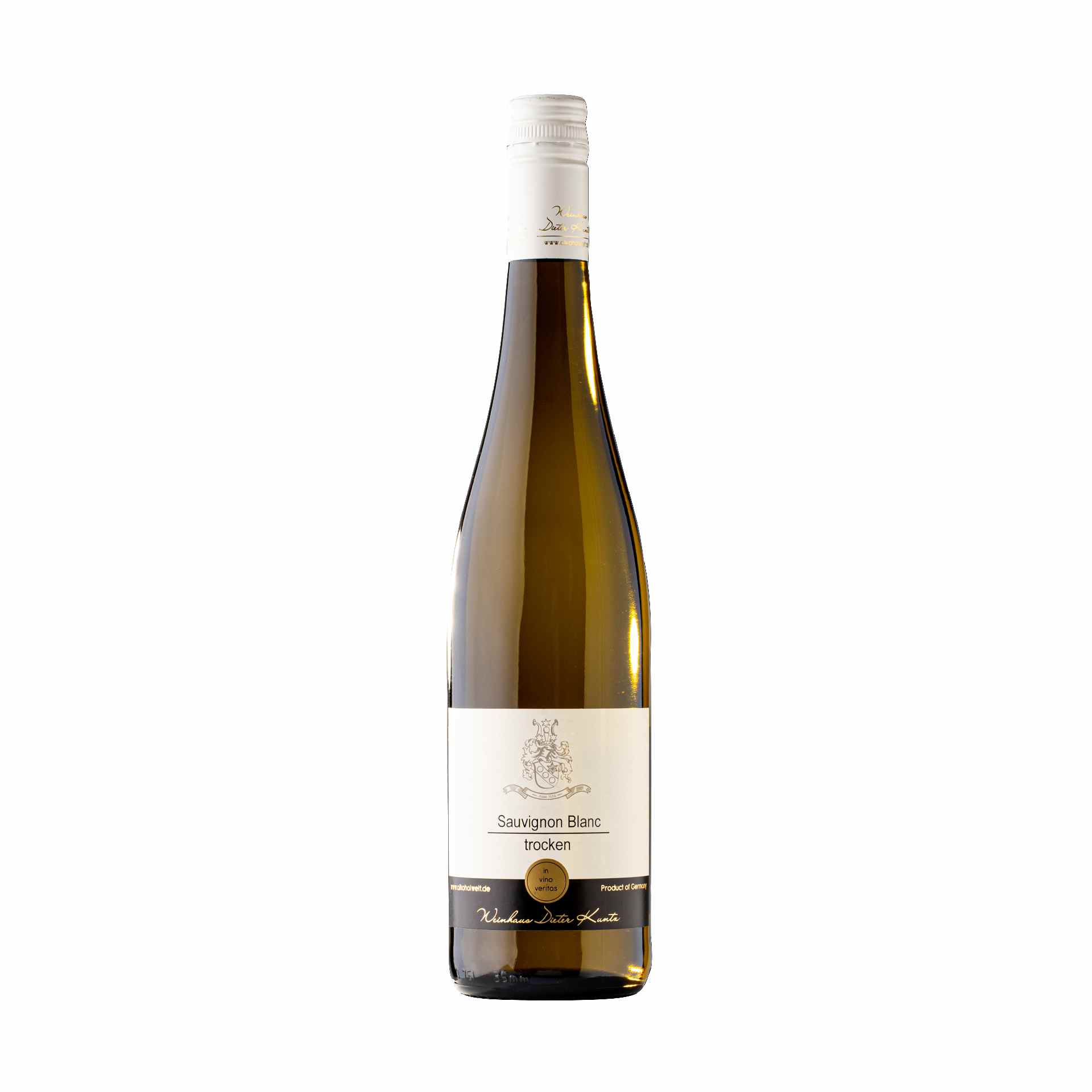Sauvignon Blanc trocken 2019 0,75 l – klar & leicht – Abverkauf – Kuntz