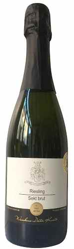 Riesling Sekt brut – Klassische Flaschengärung, Pfalz (0,75 l)