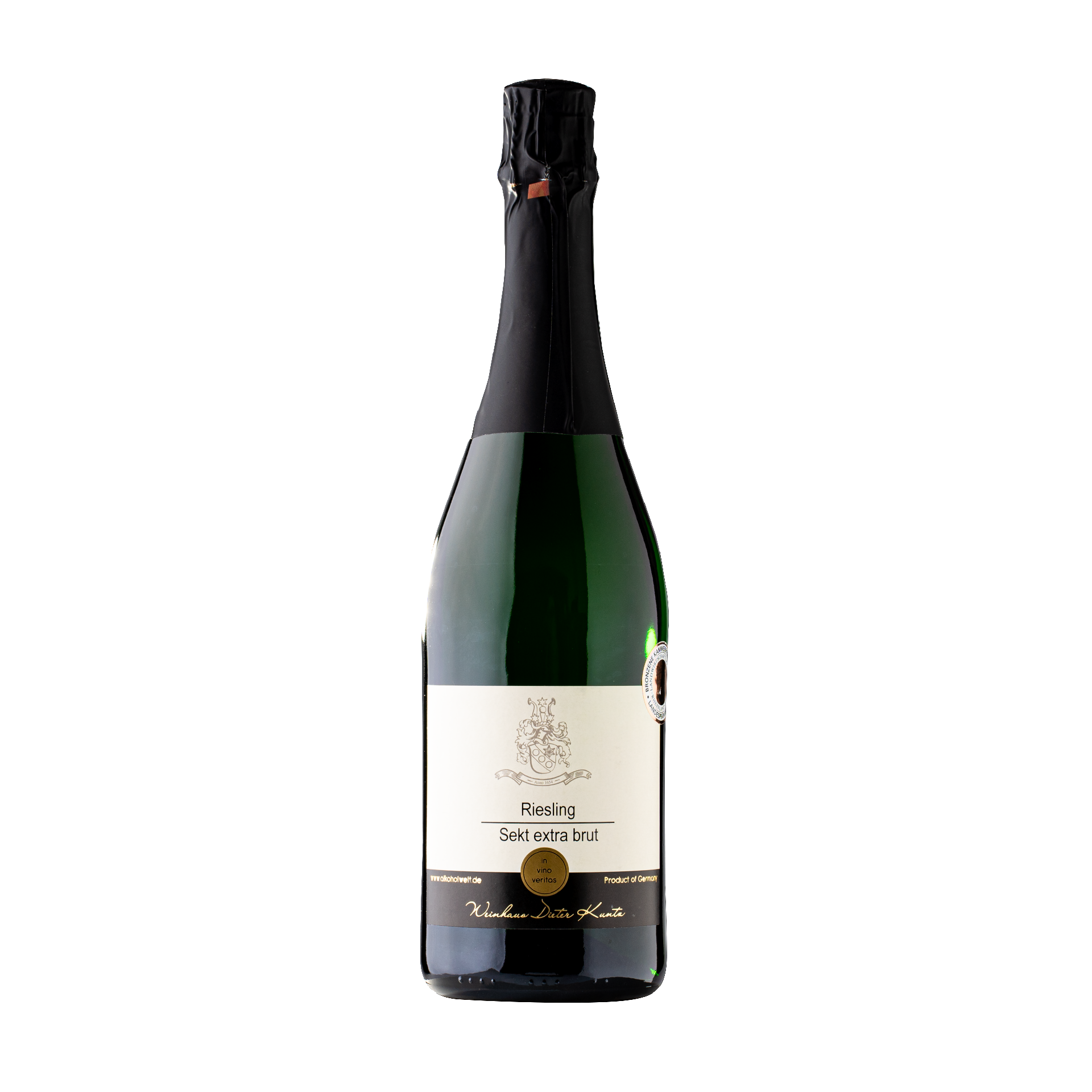 Riesling Sekt extra brut – geradlinig und frisch, Pfalz (0,75 l)