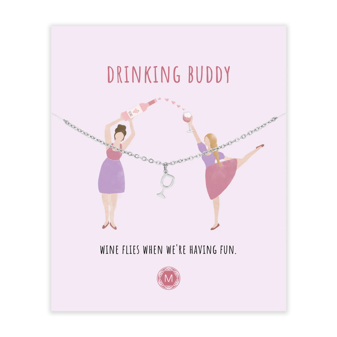MURANDUM Armband Drinking Buddy II in Silber