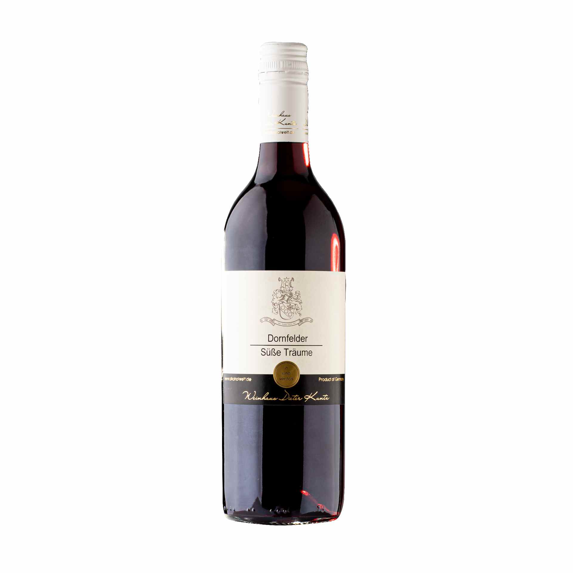Dornfelder suess Suesser Rotwein Weingut Dieter Kuntz