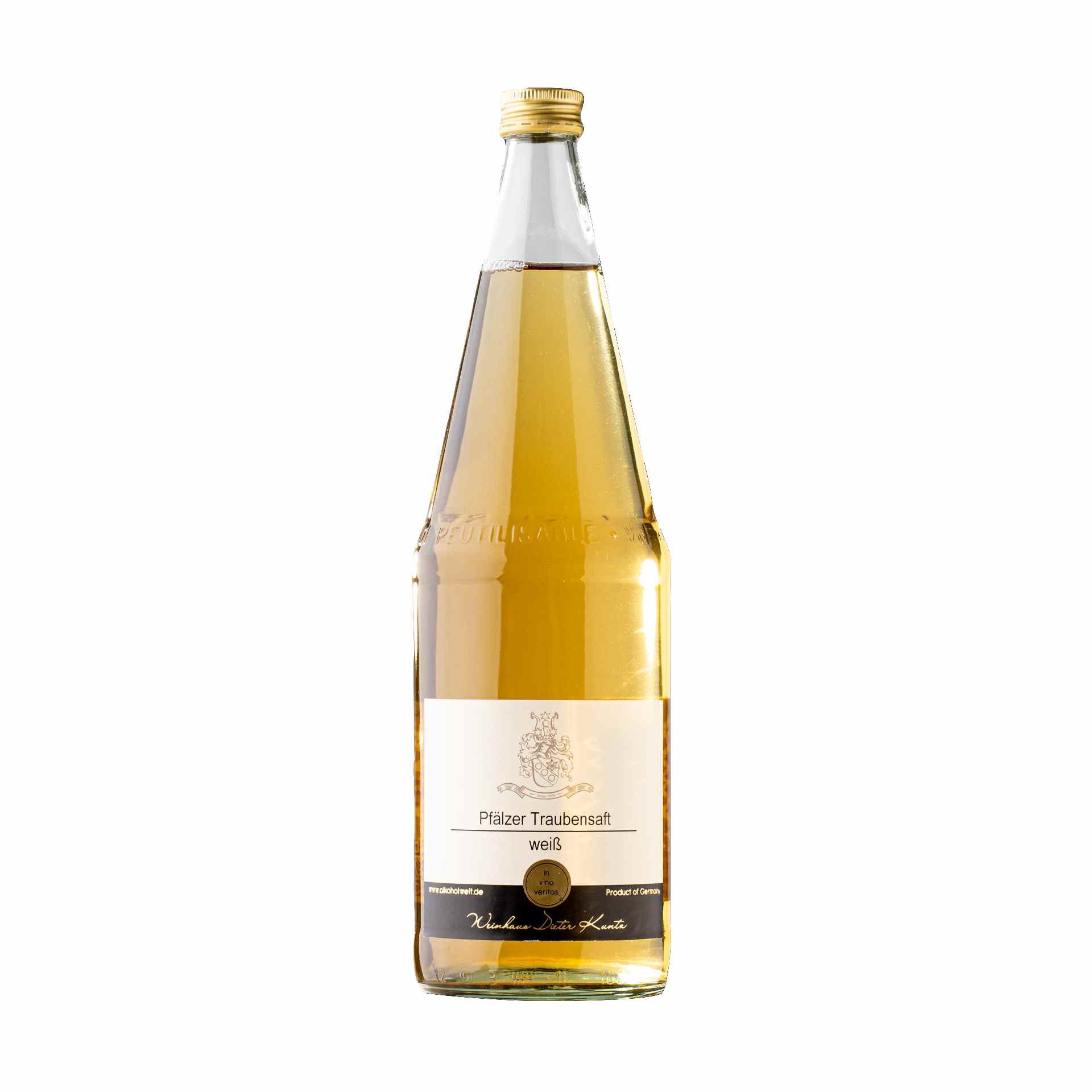 Weinliebe Traubensaft Weiß 0,75L – Frische & Eleganz