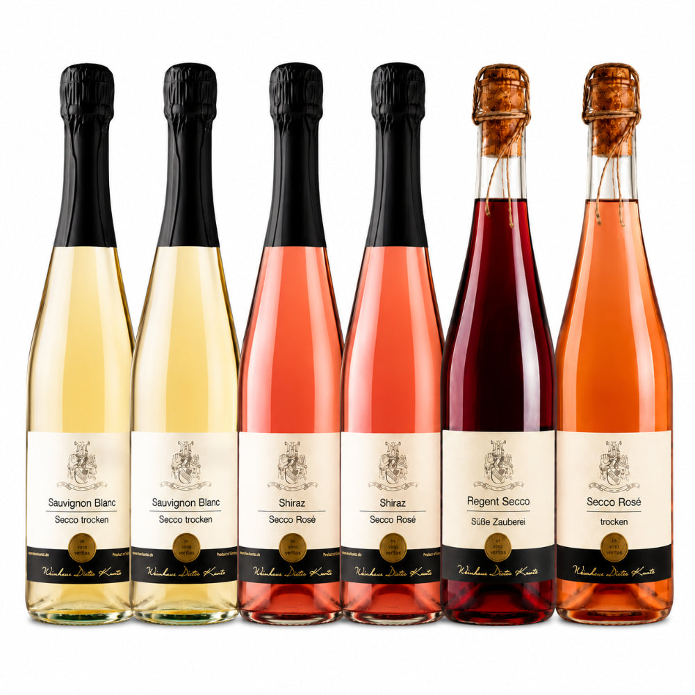 Secco Probepaket 6 Flaschen Weingut Dieter Kuntz