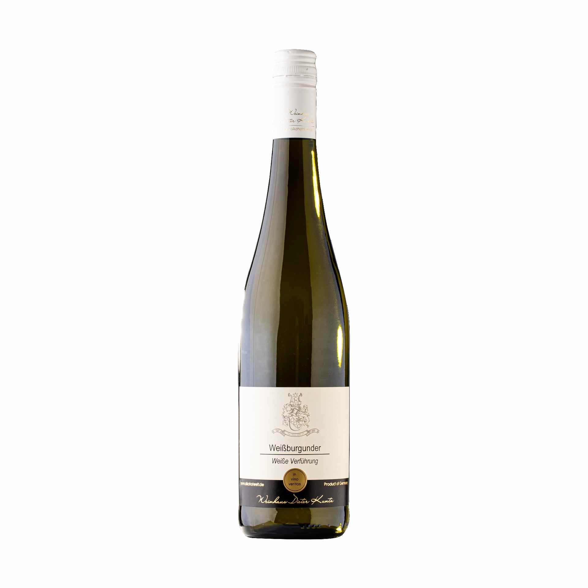Weißburgunder suess Weisse Verführung Weingut Dieter Kuntz