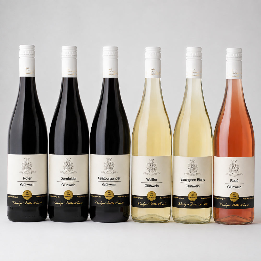Winzerglühwein Set aus 6 Flaschen vom Weingut