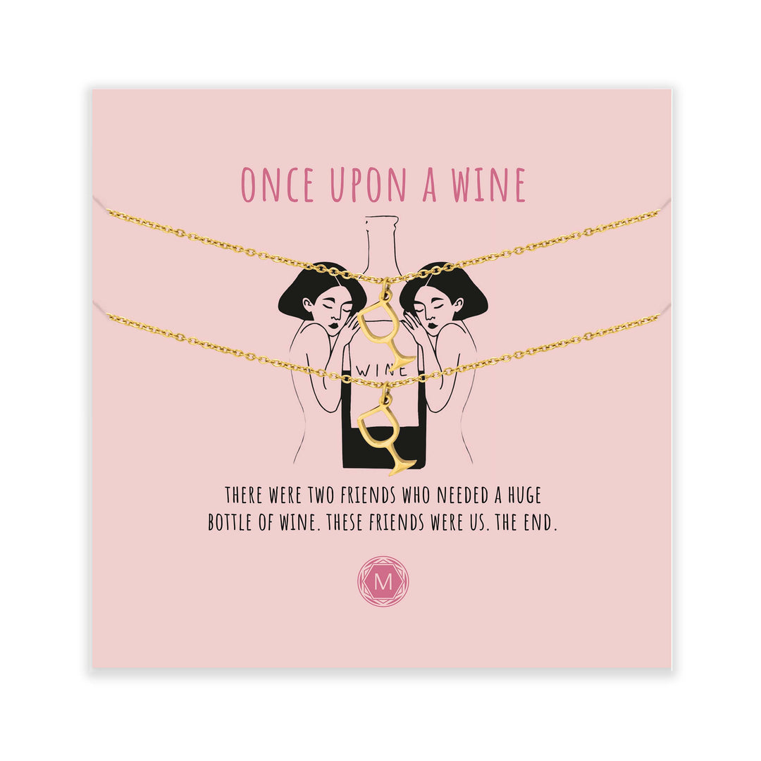 MURANDUM Kette ONCE UPON A WINE x2 in Gold