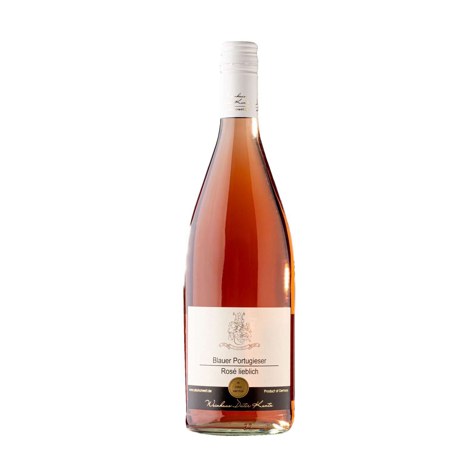 Portugieser Rose lieblich Literflasche Weingut Dieter Kuntz