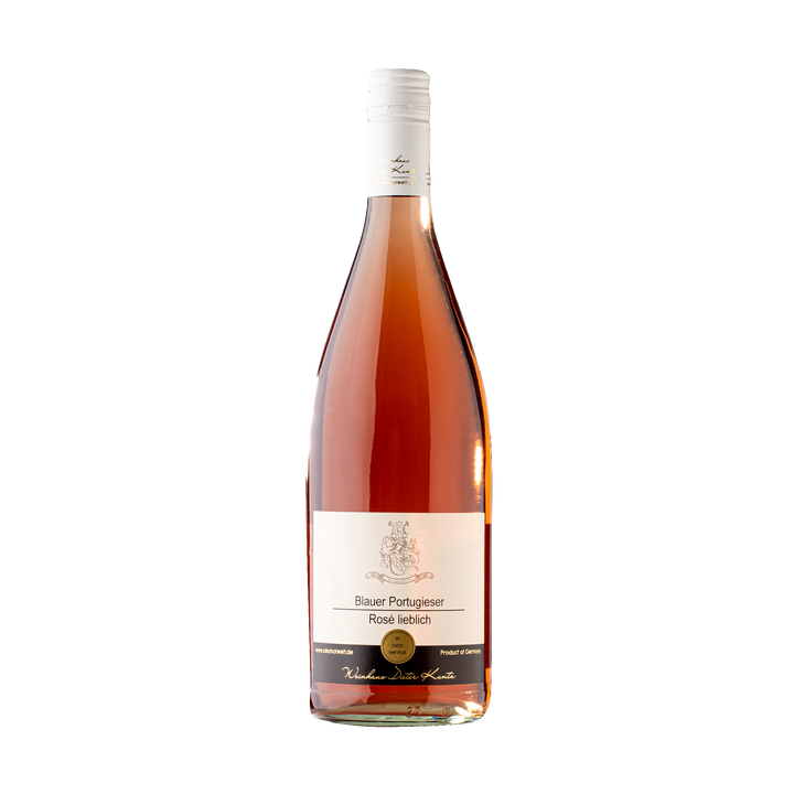 Portugieser Rose lieblich Literflasche Weingut Dieter Kuntz