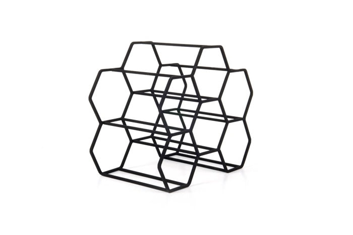 Weinregal Flaschenregal für 6 Flaschen schwarz XLBoom - weinliebe.de