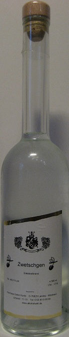 Brand Zwetschge Schnaps 39 % vol.